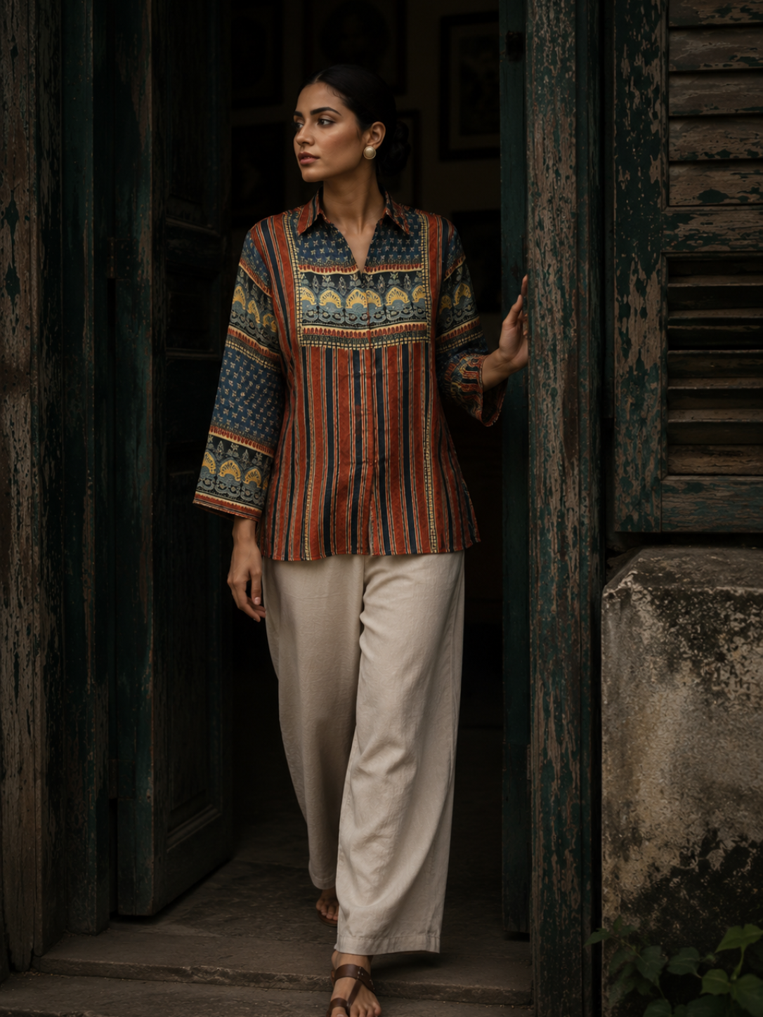 Heritage Stripe Printed Shirt