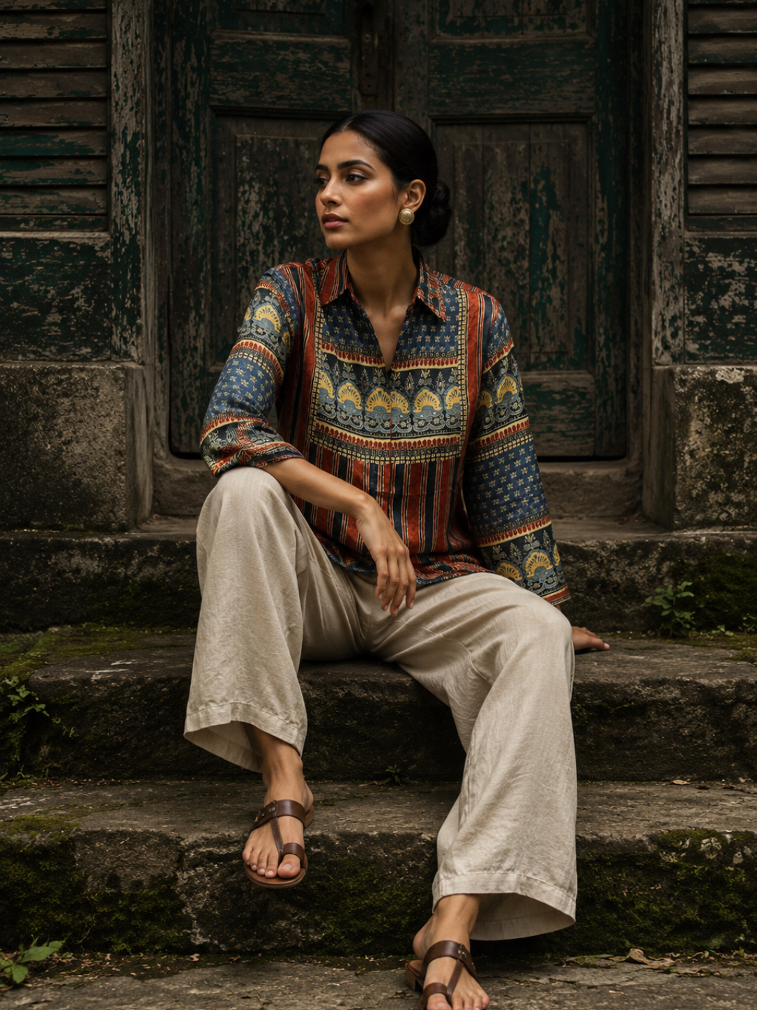Heritage Stripe Printed Shirt