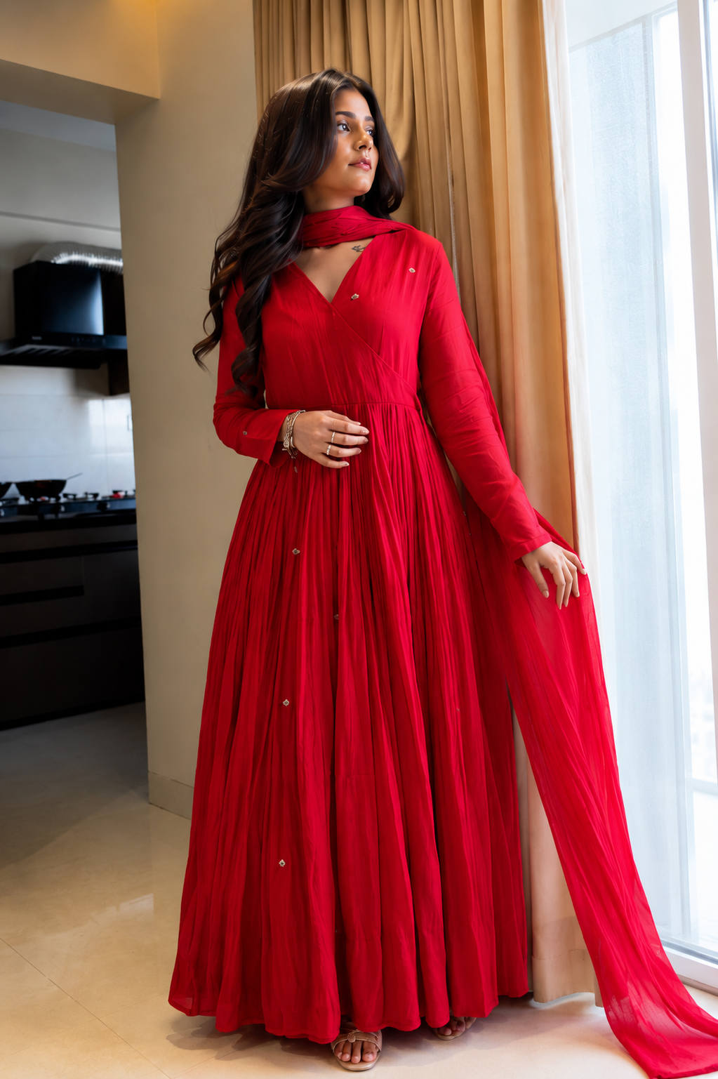 Scarlet Grace Anarkali Suit