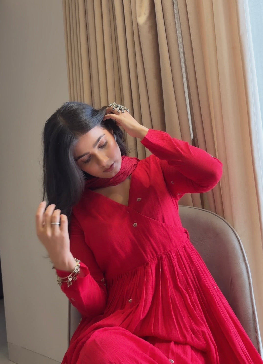 Scarlet Grace Anarkali Suit