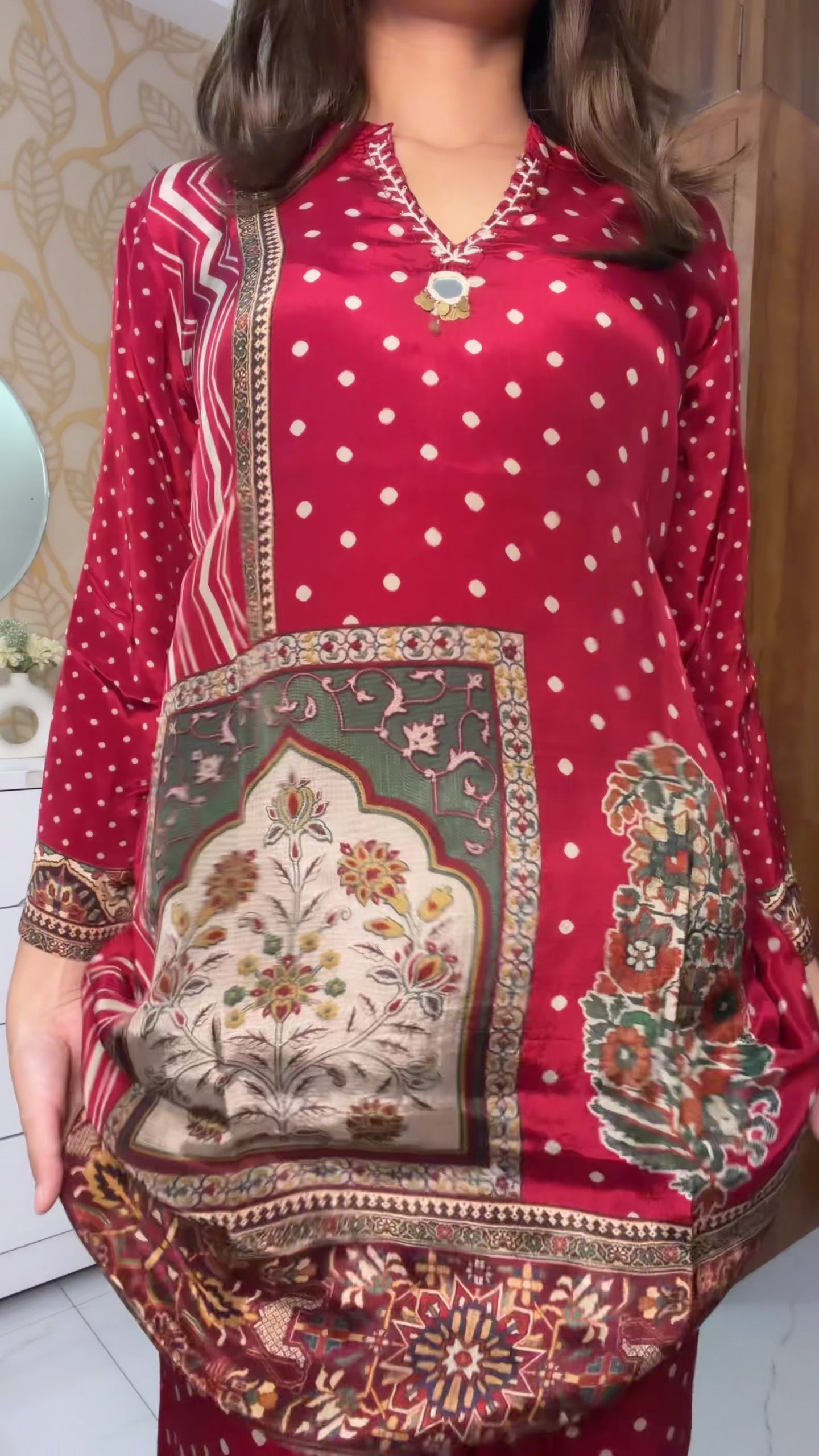 Gulnaar Embroidered Kurta Set